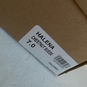 Steve Madden booties size 7 chestnut